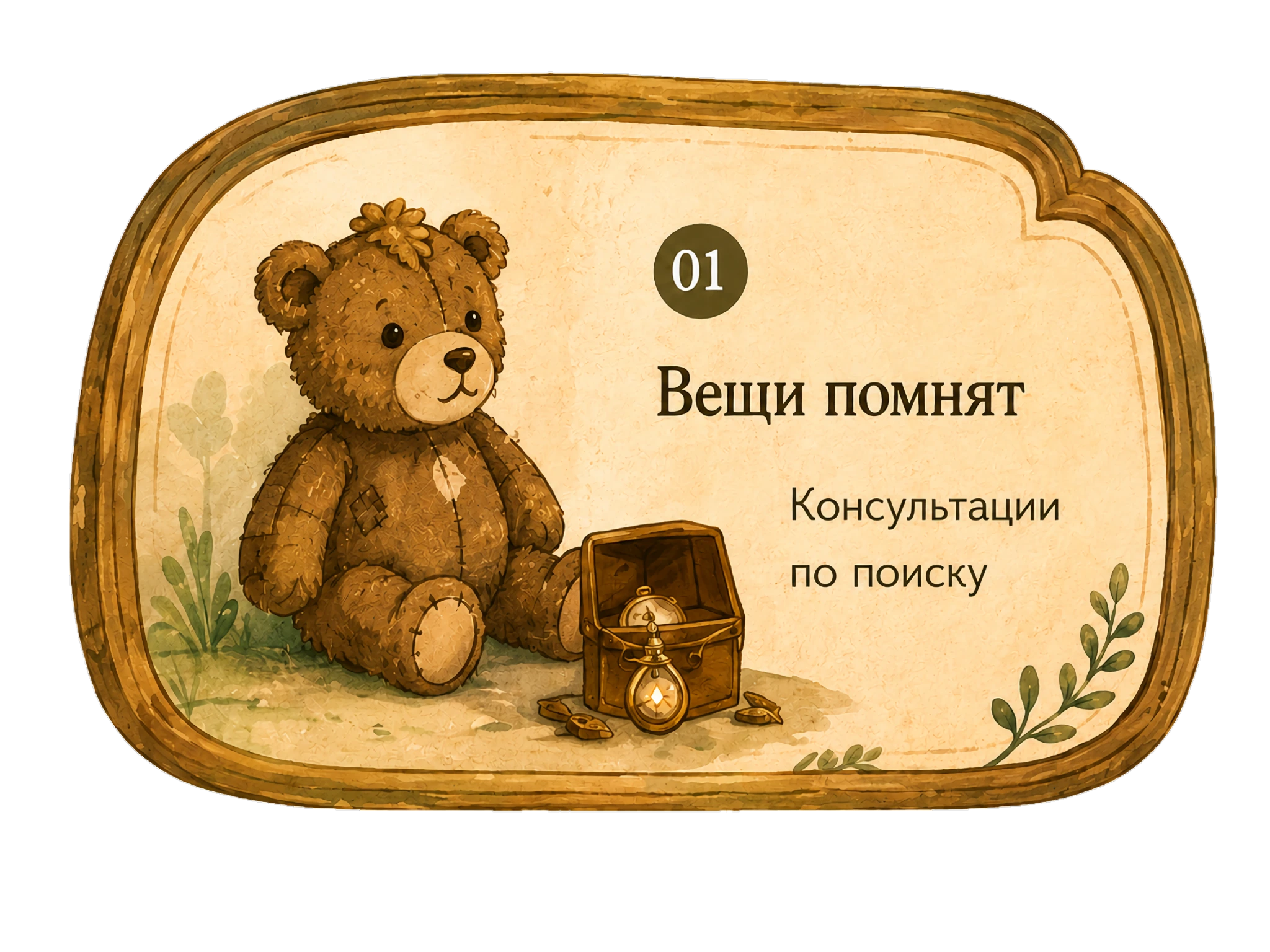 Вещи помнят — консультации по поиску